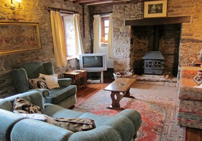 Alexanderstone Cottage sitting room